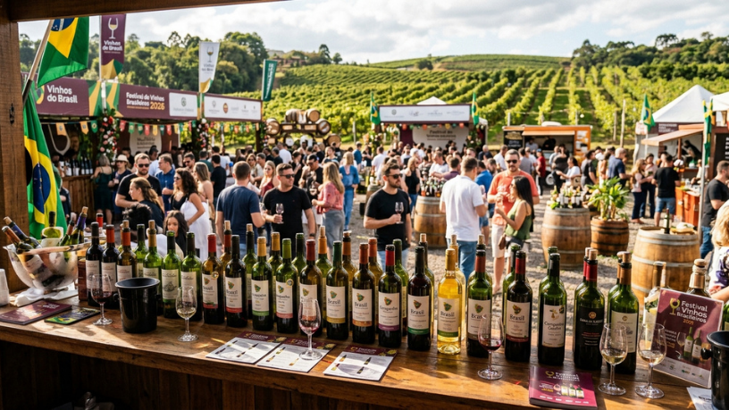 Vinhos brasileiros ganham espaço em festivais e mostram a força da produção nacional em 2026