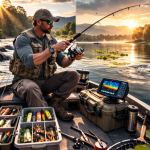 A pescaria em rio exige estratégias diferentes da pescaria em lago, afirma Joel Alves.