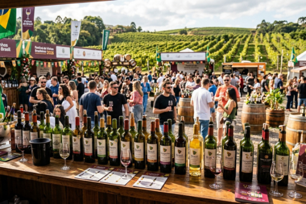 Vinhos brasileiros ganham espaço em festivais e mostram a força da produção nacional em 2026